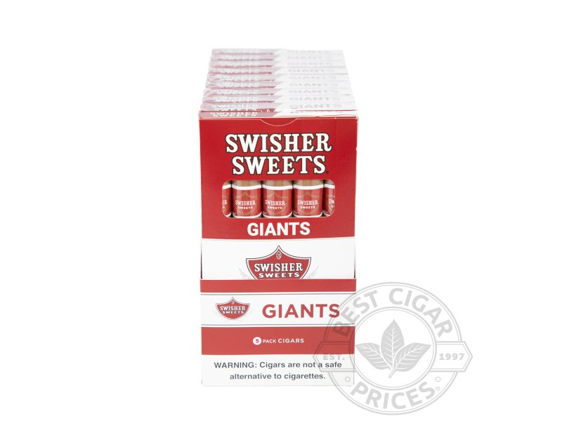 Swisher Sweets Giants Cigars - Small Packs: 50 Cigarillos