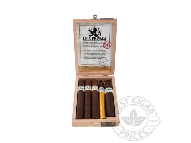 Liga Privada 5-count Cigar Sampler - 5 Cigars