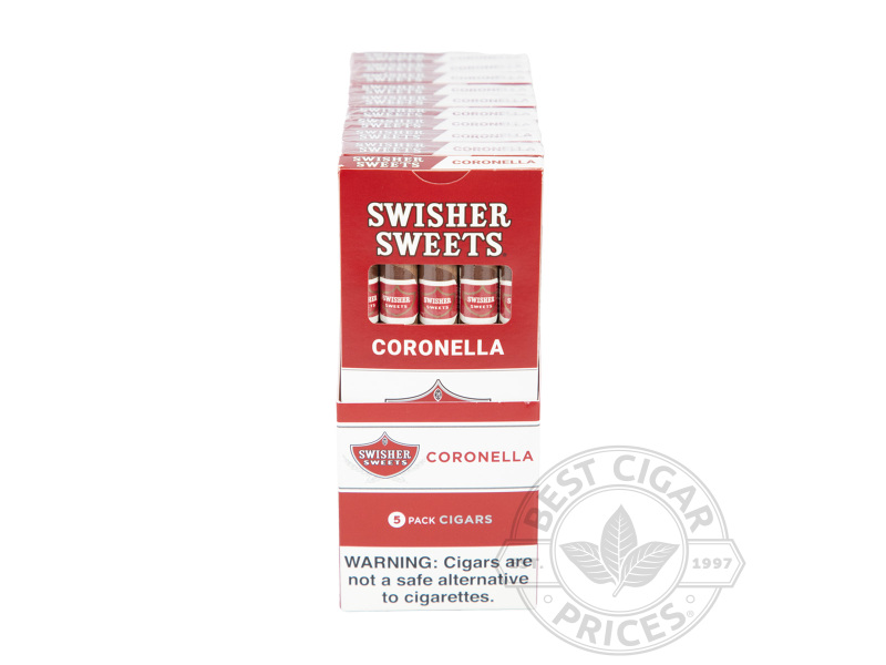 Swisher Sweets Coronella Cigars 10 Packs Of 5 - Small Packs: 50 Cigarillos