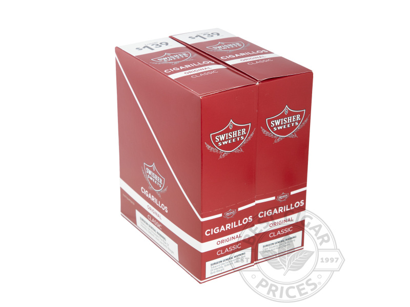 Swisher Sweets Original Cigarillos 2 For $1.39 Upright - Carton - 60 Total Cigars
