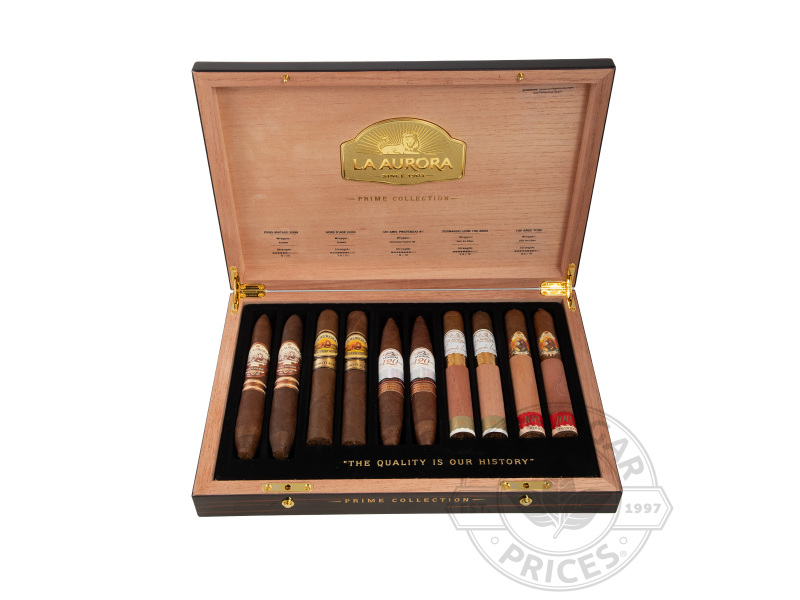 La Aurora Prime Collection 10-cigar Sampler - 10 Cigars