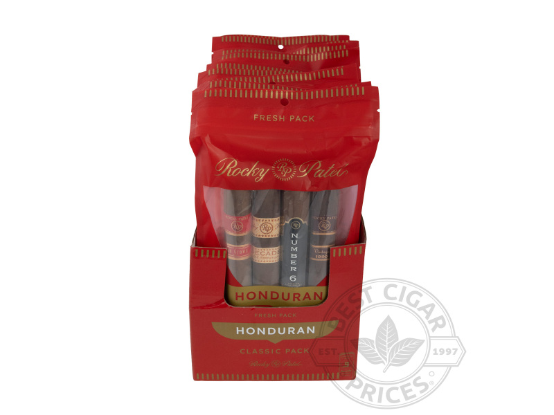 Rocky Patel Honduras Classic Fresh Pack Sampler - 10 Units Of 4 - Sealed Packs - 40 Total Cigars