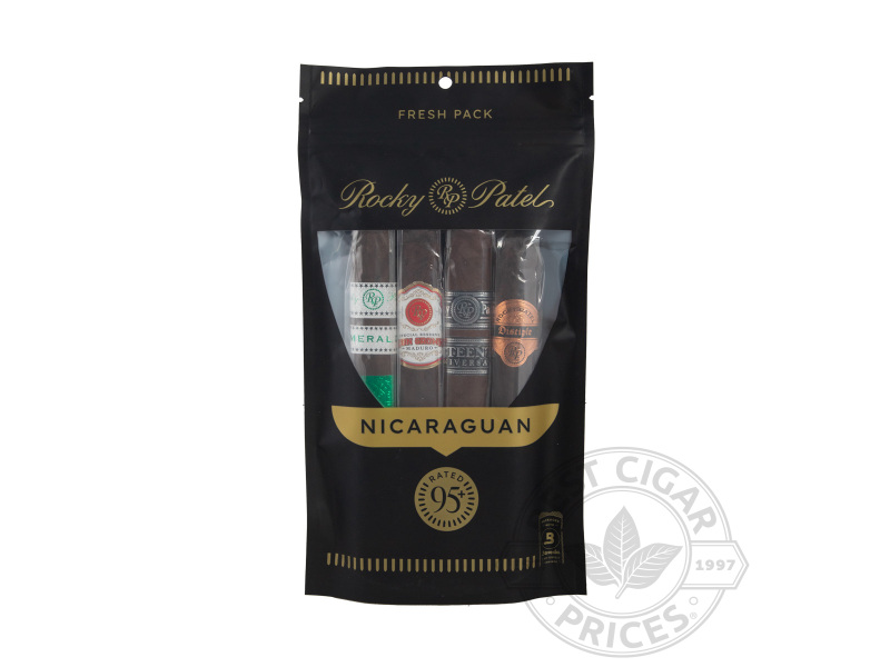 Rocky Patel 95-rated Nicaraguan 4-cigar Fresh Pack - 4 Cigars