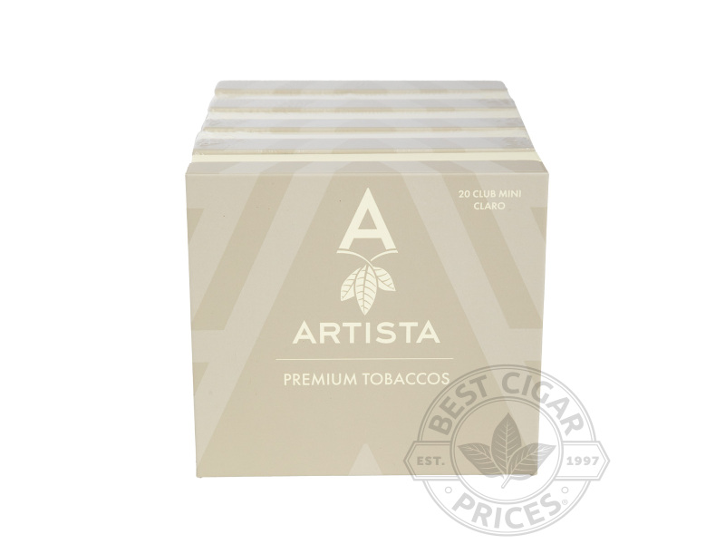 Artista Club Mini Claro Cigarillos - Small Packs: 100 Cigarillos