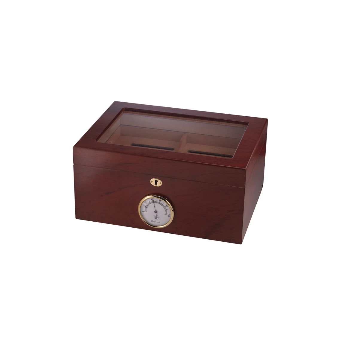 MedifyGlass Top Humidor