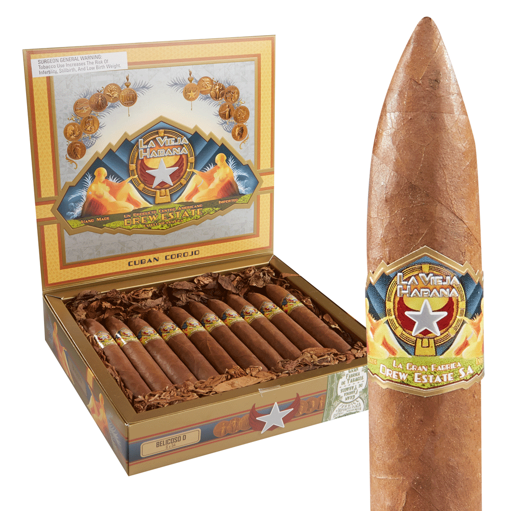 La Vieja Habana Corojo | Belicoso D | Box of 20
