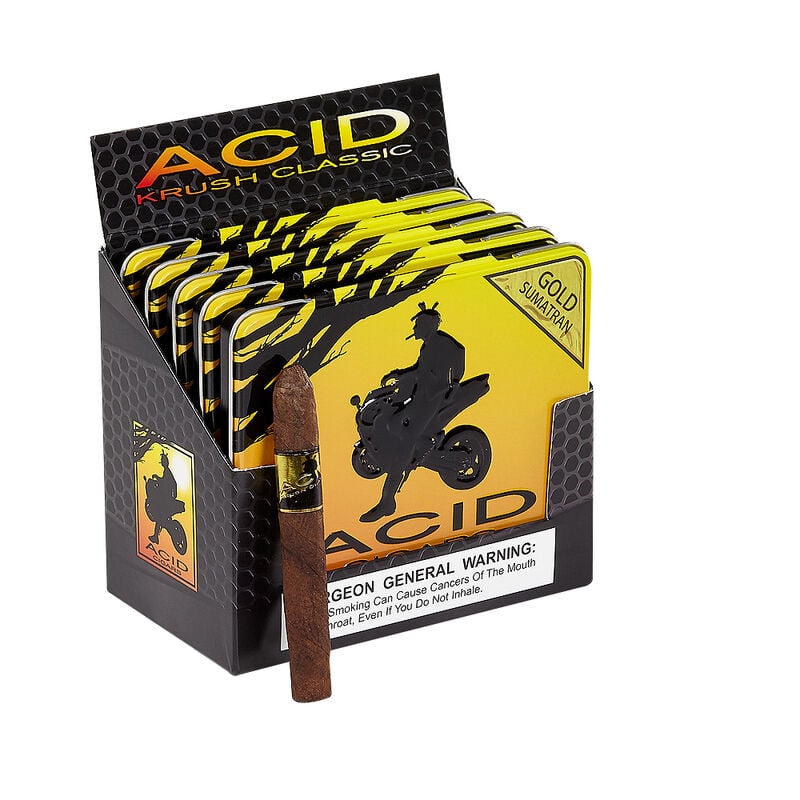 ACID Cigars by Drew Estate Krush - Gold Sumatra Pack of 50