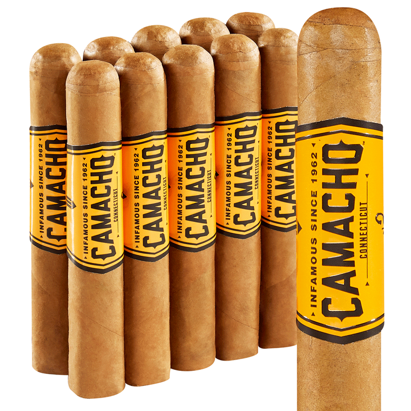 Camacho Connecticut Robusto Pack of 10