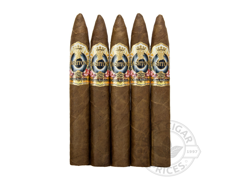 Ashton Estate Sun Grown (Esg) 22 Year Salute - 5 Cigars