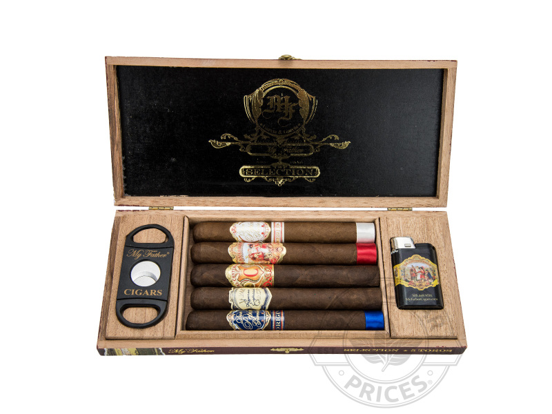 My Father 5 Cigar Toro Sampler W/ Lighter & Cutter - 5 Cigars with Accessory
                                                                                             
                                    1-2 Week