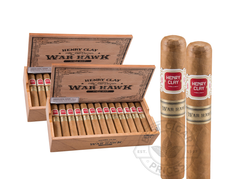 Henry Clay War Hawk Robusto - 50 Cigars