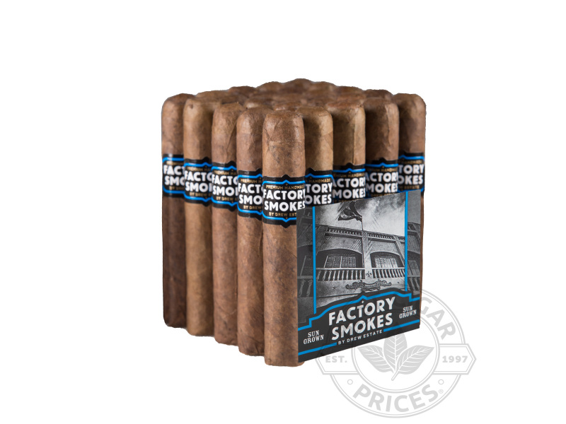 Factory Smokes Robusto Sun Grown By Drew Estate - Bundle - 25 Total Cigars
                                                                                             
                                    1-2 Week