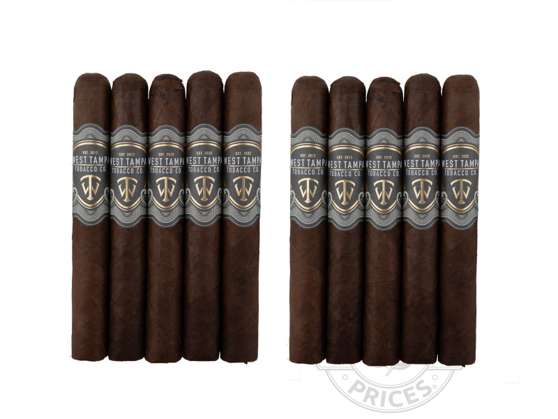 West Tampa Tobacco Company Black Toro 2X Deal - 10 Cigars