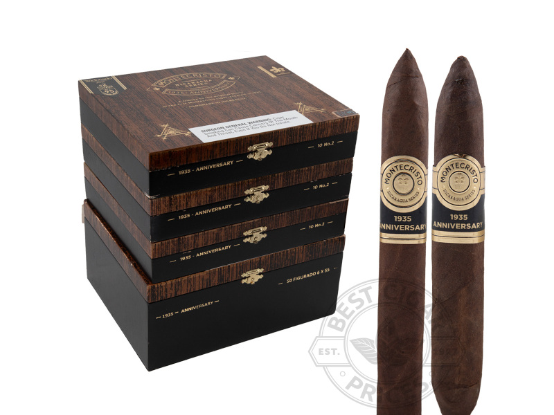 Montecristo 1935 Anniversary Nicaragua Box-pressed Tesoro De Oro Humidor - 80 Cigars in Humidor