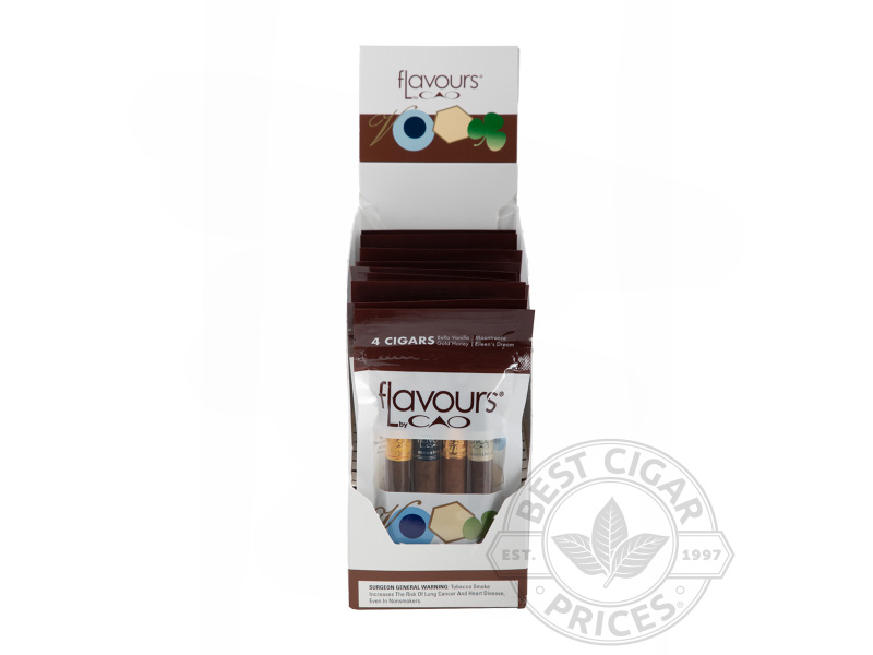 Cao Flavours Petite Corona Fresh Pack Sampler Cigars - Upright Of 40 - Sealed Packs - 40 Total Cigars
                                                                                             
                                    1-2 Week