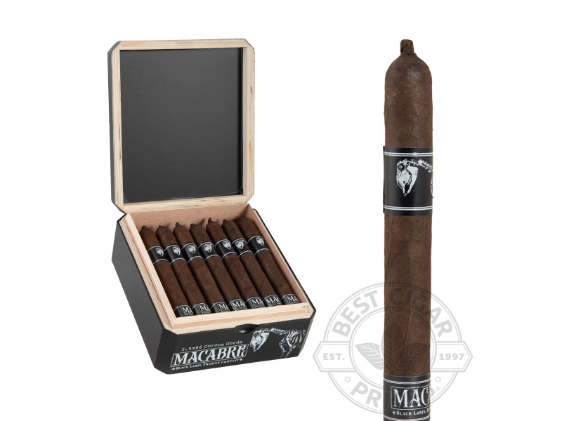 Black Label Trading Co. Macabre Corona Gorda Cigars - 20 Cigars