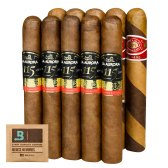 Smash Pack: La Aurora 115 Aniversario vs Romeo Reserva Real Twisted - 10 Cigars
