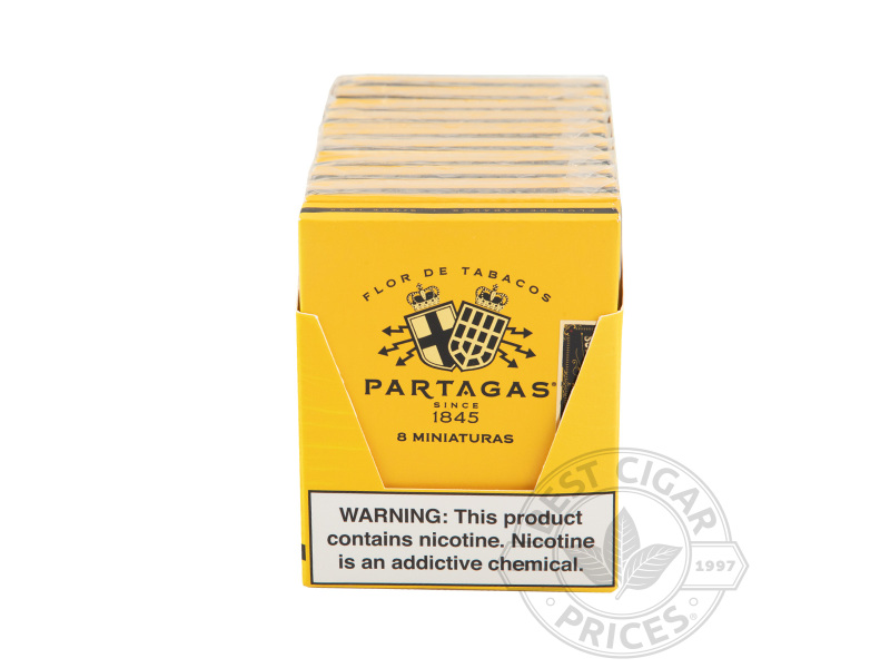 Partagas Mini - Small Packs: 80 Cigarillos
1-2 Week
