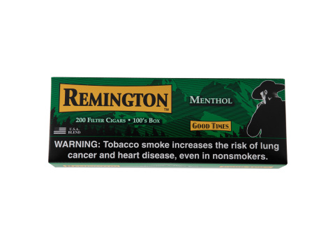 Good Times Remington Menthol Filtered Cigars - Carton - 200 Total Cigars
1-2 Week