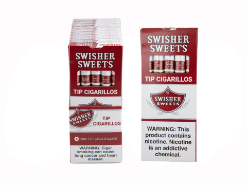 Swisher Sweets Tip Cigarillos - Sealed Packs - 50 Total Cigars
                                                                                             
                                    1-2 Week
