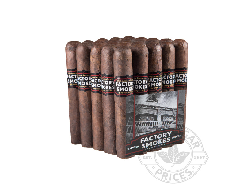 Factory Smokes Robusto Maduro By Drew Estate - Bundle - 25 Total Cigars