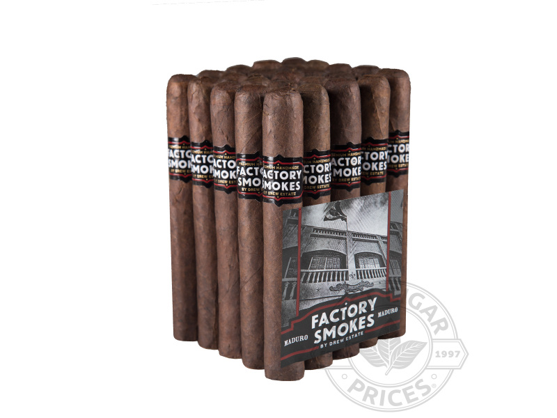 Factory Smokes Toro Maduro By Drew Estate - Bundle - 25 Total Cigars