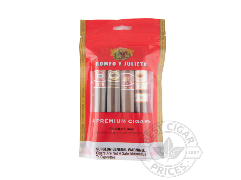 Romeo Y Julieta Fresh-Loc Assortment - 4 Cigars