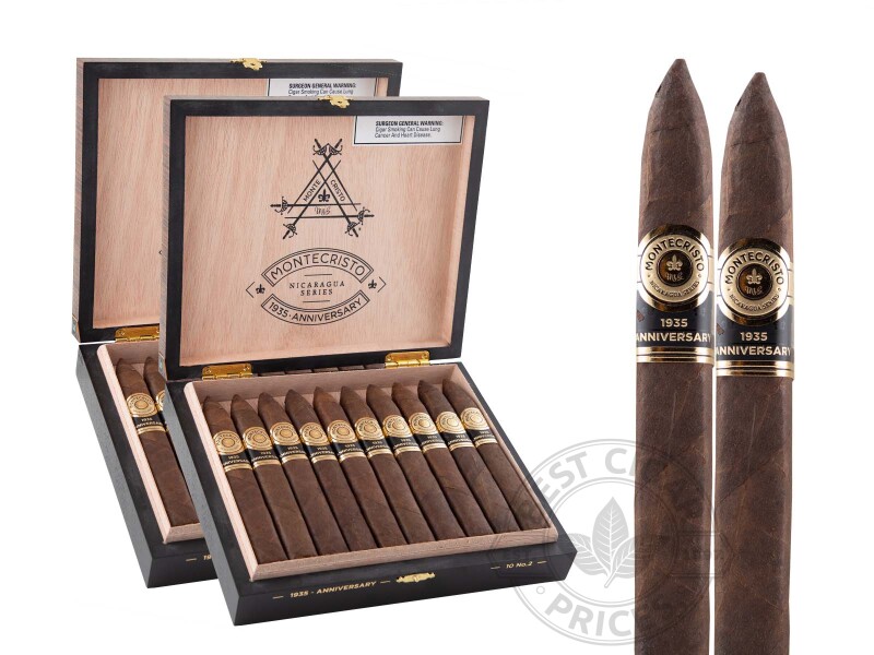 Montecristo 1935 Anniversary Nicaragua No. 2 Box Pressed - 20 Cigars