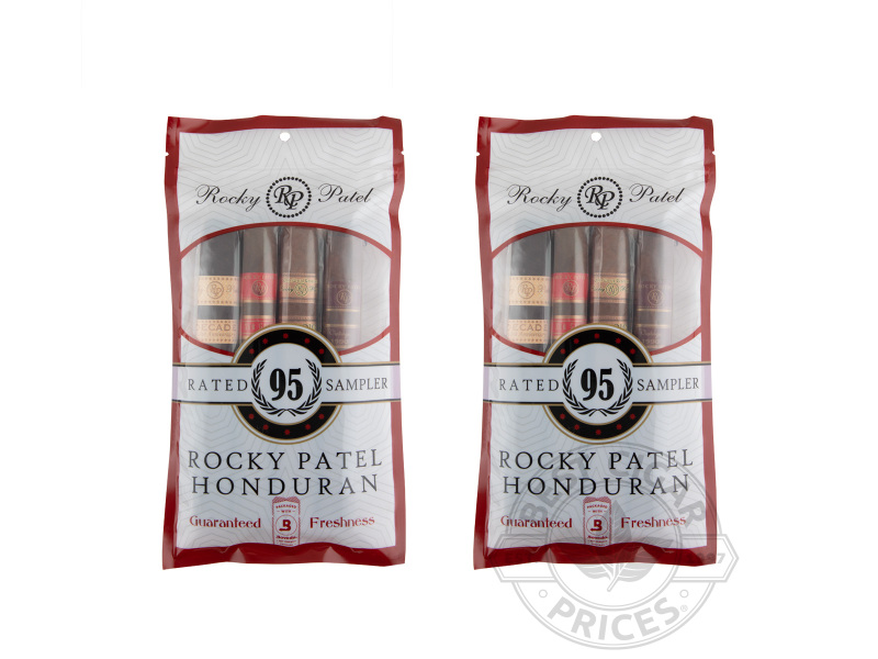 Rocky Patel 95 Rated Honduran Fresh Pack Sampler 2x Deal - 8 Cigars