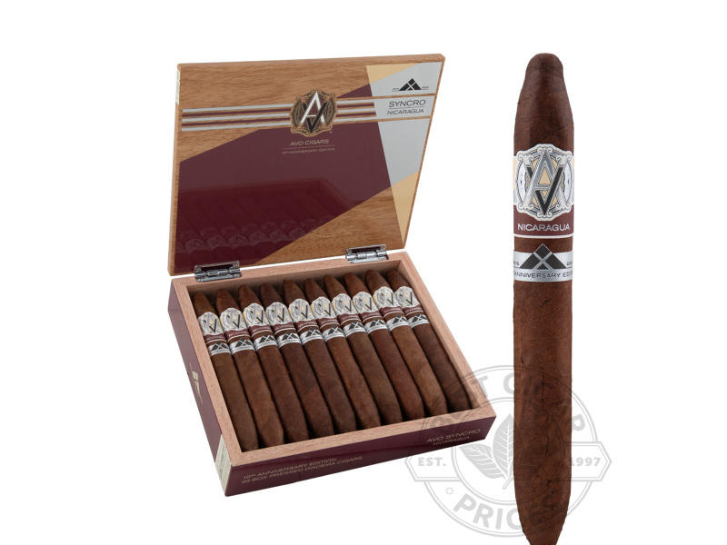 AVO Syncro Nicaragua 10th Anniversary Limited Edition Box-pressed - 20 Cigars