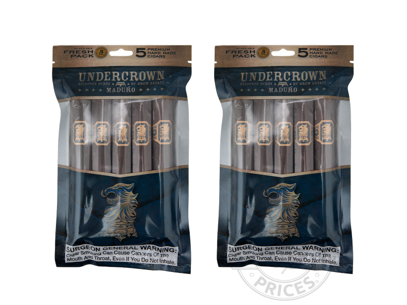 Undercrown Gran Toro Maduro 25 Cigar Retail Shelf Pack Samplers By Drew Estate - 10 Cigars