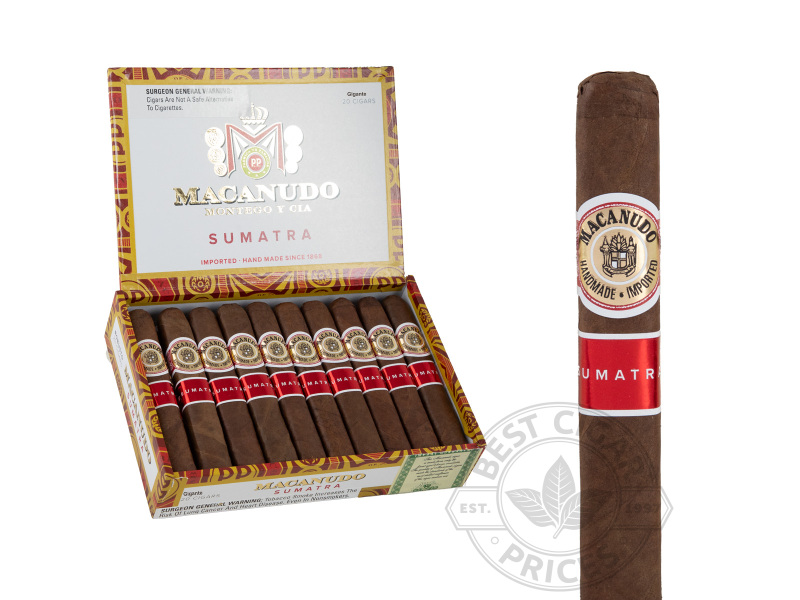 Macanudo Sumatra Gigante Cigars - 20 Cigars