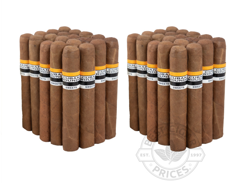 Cuban Rounds Sweet Robusto Cigars - 40 Cigars