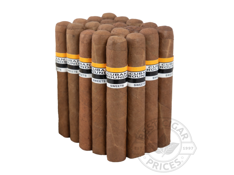 Cuban Rounds Sweet Robusto Cigars - Bundle - 20 Total Cigars