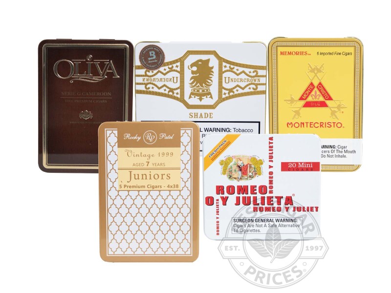 Fun Size Faves 42-cigar Sampler - 46 Cigars