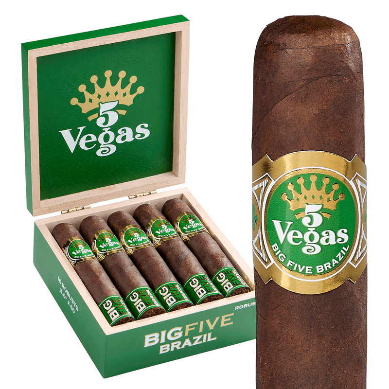 5 Vegas Big Five Brazil Box of 10