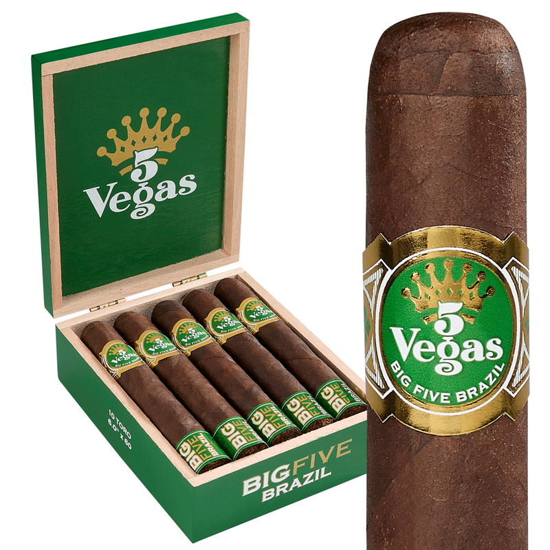 5 Vegas Big Five Brazil Pack of 5