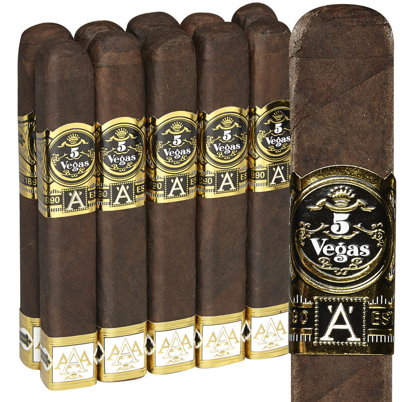 5 Vegas Triple-A 10 Pack - Box Press Pack of 10