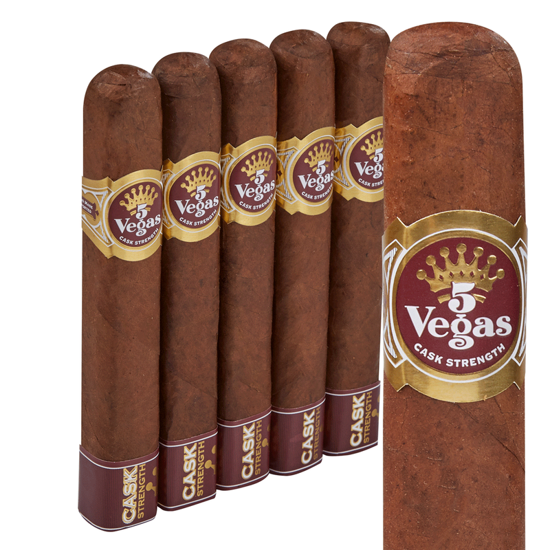 5 Vegas Cask-Strength Toro Pack of 5