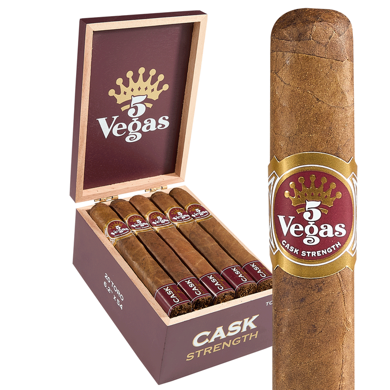 5 Vegas Cask-Strength Toro Box of 20