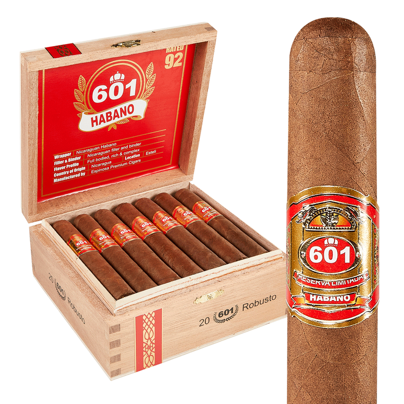 601 Red Label Habano Box of 20