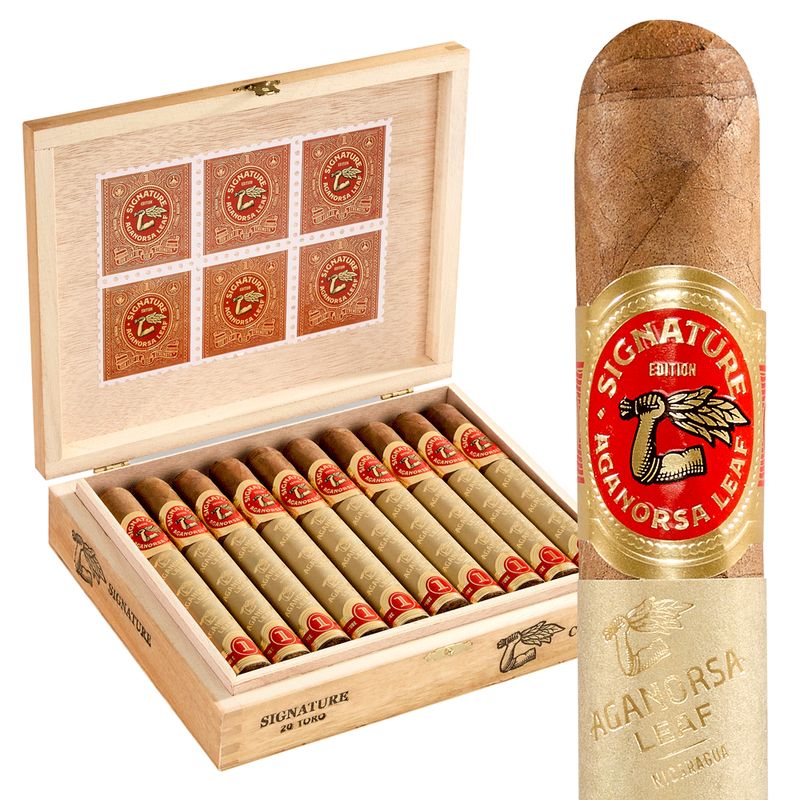 Aganorsa Leaf Signature Selection Box of 20