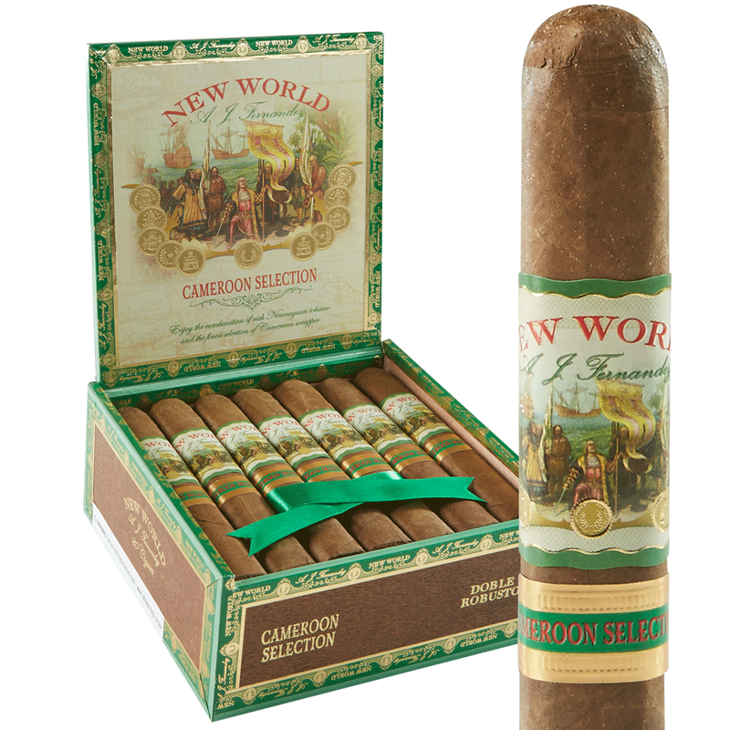New World Cameroon by AJ Fernandez Box of 20