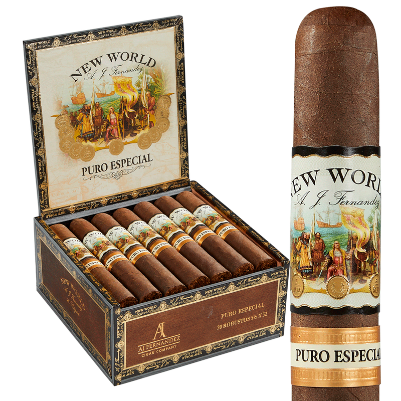 New World Puro Especiale by AJ Fernandez Box of 20