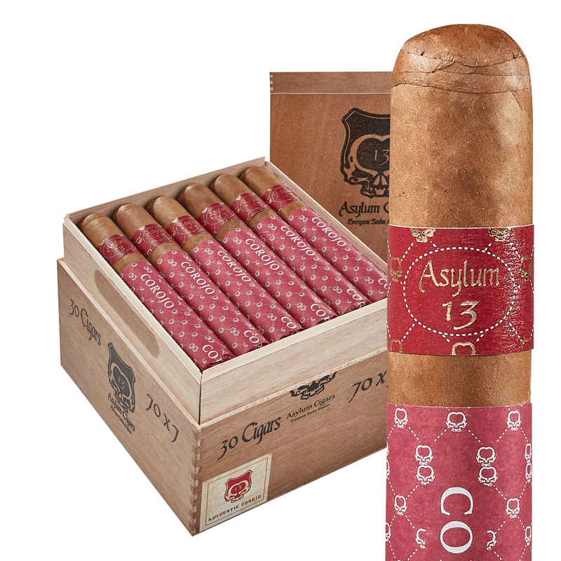 Asylum 13 Authentic Corojo Box of 20