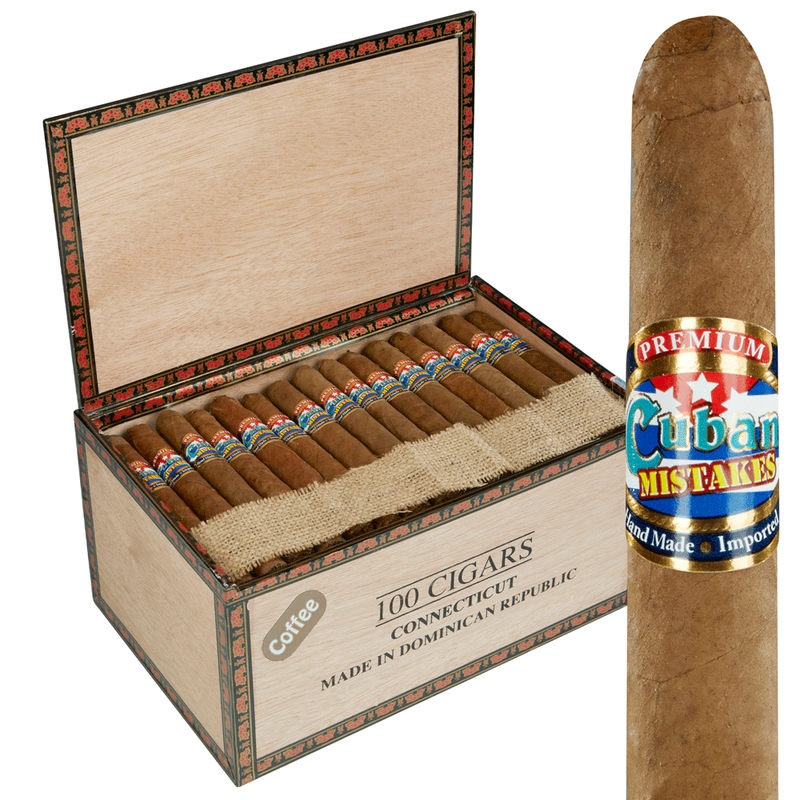 Cuban Mistakes Fumas Connecticut Box of 100