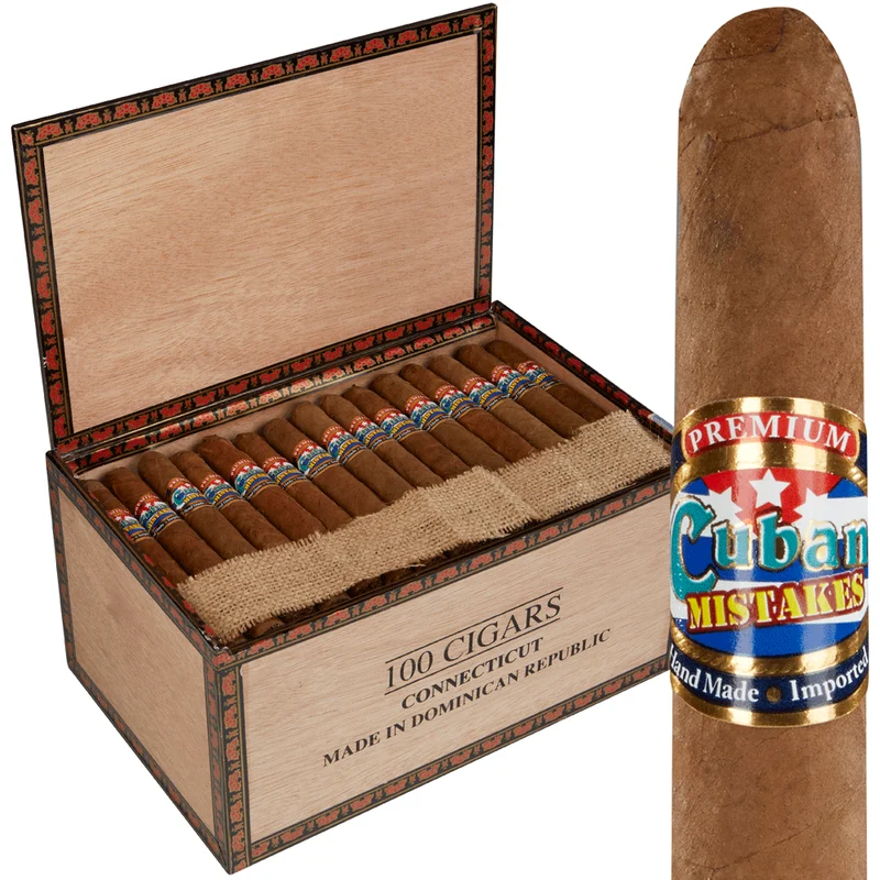 Cuban Mistakes Fumas Connecticut Box of 100
