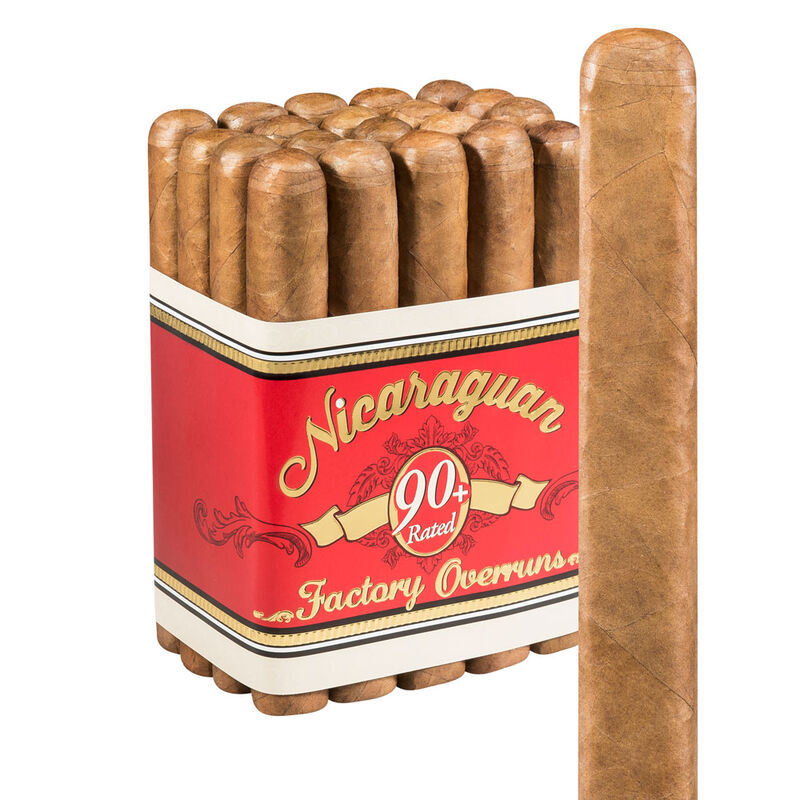 Nicaraguan 90+ Rated Factory Overruns Habano Pack of 20
