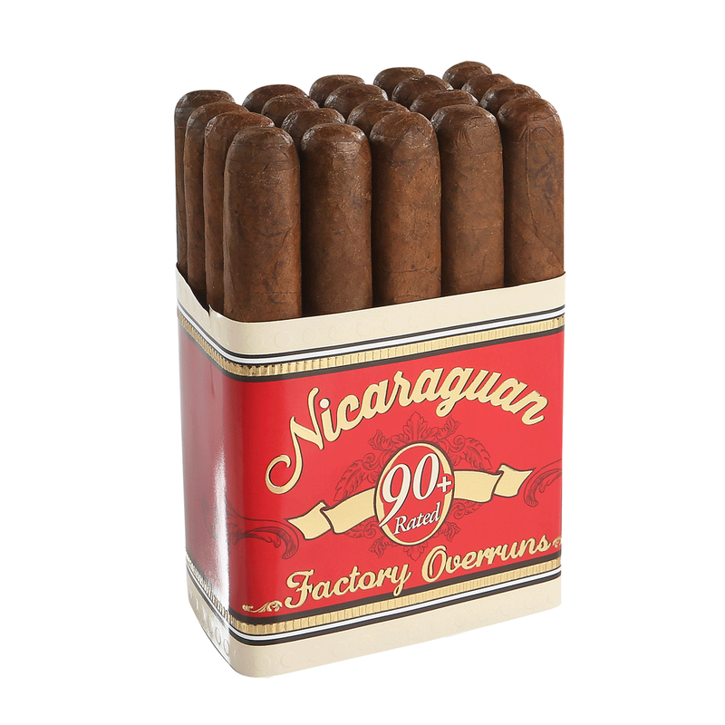 Nicaraguan 90+ Rated Factory Overruns Habano Pack of 20