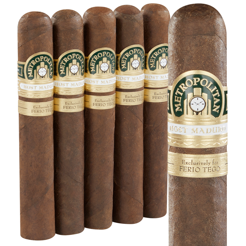 Ferio Tego Metropolitan Host Maduro Pack of 5